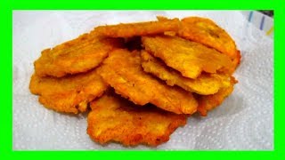 COMO HACER PATACONES O TOSTONES DELICIOSOSNUEVA SERIE COMIDA BÁSICA COSTEÑALOS ROLES DE EDY [upl. by Agan]