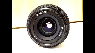 Nikon AF Nikkor 3570mm F3345 I Fmount Lens [upl. by Nerraj]