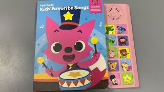 PinkFong Kids’ favorite Songs Sound book 10 Songs [upl. by Va]