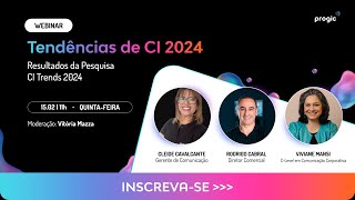 Webinar Tendências de Comunicação Interna para 2024 [upl. by Whale]