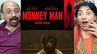 Americans Reacts To Monkey Man  Official Trailer [upl. by Junji116]