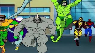 Spiderman vs Sinister 6 Round 1  Spiderman The Animated Series  Season 2 Episode 1 [upl. by Zink440]