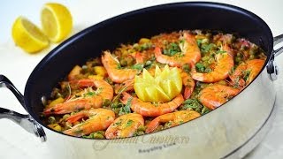 Paella cu fructe de mare  JamilaCuisine [upl. by Amlus]