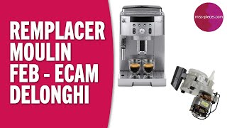 Changer le moulin dun broyeur café FEB  ECAM Delonghi [upl. by Wichman630]