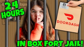 24 Hours In BOX FORT JAIL [upl. by Christoph]