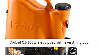 SpeedClean Coil Cleaner Portable Electric Powered CJ200E Orange [upl. by Yemane561]