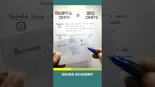 Doubtful Debts vs Bad Debts [upl. by Ahasuerus]