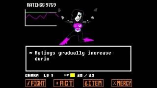 UNDERTALE Mettaton EX Fight Colored Sprite Mod [upl. by Magnuson190]