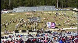 James F Byrnes Rebel Regiment 2012 5A State Prelim Performance [upl. by Trudie]