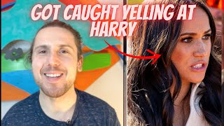 Deep Dive Meghan YELLS At Harry Caught on Camera harryandmeghan meghanmarkle [upl. by Enajiram]