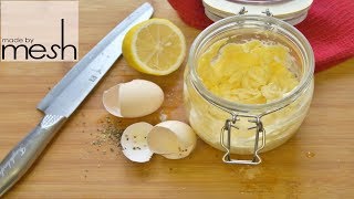 Quick Homemade Garlic Mayonnaise  Aïoli   Made By Mesh [upl. by Ydnil955]