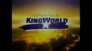 REUPLOAD KingWorld  Columbia TriStar Domestic Television logos 19982001 [upl. by Ryan]