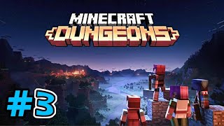 Minecraft Dungeons Gameplay Part 3soggy swampcacti canyonNINTENDO SWITCH [upl. by Su]