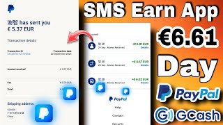 Minimum Withdraw 161 Only 🤑 New PayPal Cash Earning App 2024  Earn PayPal Money Upto 9 Daily [upl. by Nnyluqcaj]