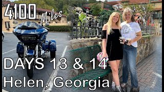 Motorcycle Ride to Helen Georgia  Our Experience Visiting this Beautiful Bavarian Alpine Village [upl. by Immanuel643]