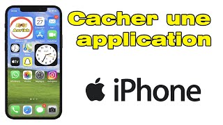 Comment masquer une application sur iPhone iOS 15 [upl. by Rea975]