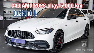 C43 AMG 2023 lướt 5000 km hàng hiếm tại H3T Auto [upl. by Inol162]