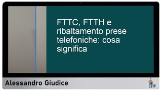 FTTC FTTH e ribaltamento prese telefoniche cosa significa [upl. by Aroz317]