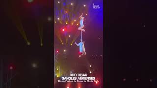 Duo Disar Sangles Aériennes  46ème Festival du Cirque de Monte Carlo shorts [upl. by Chae]