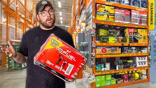 Lowes vs Home Depot  Discounted Tool Challenge [upl. by Adnahsed]