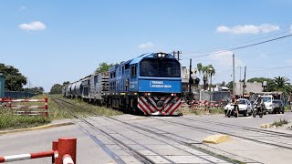 CRRC CDD3A1 9470  8 Areneros Cargados Por PaN Chacabuco a Cabred [upl. by Enialehs9]