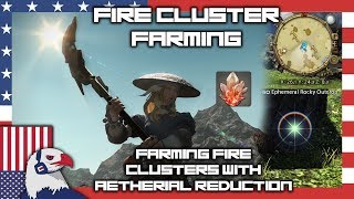 Farming Fire Clusters for Crafting  FFXIV Gil Farming [upl. by Anoet121]