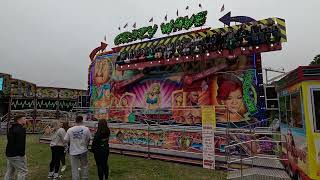 Jay Barwicks Crazy Wave Miami Offride Pov  Rotherham Show Funfair 07092024 [upl. by Athena836]