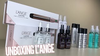 Unboxing LANGE HAIR PRODUCTS [upl. by Kerby]