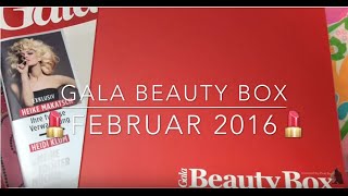 Gala Beauty Box Februar 2016  DEUTSCH [upl. by Oberon]