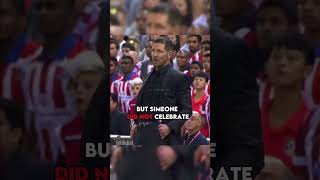 Diego Simeone fear Messi ☠️shorts [upl. by Ellerrehs]