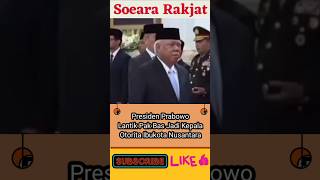 Presiden Prabowo Lantik Pak Bas jadi Kepala Otorita Ibukota Nusantara shorts prabowo ikn [upl. by Pettifer]