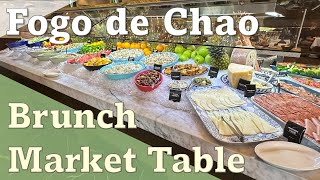 Best Salad Bar  Fogo de Chao Market Table Salad Bar Tour [upl. by Dore]