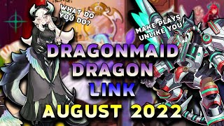 This is My NEW Favorite Dragonmaid Deck Dragonmaid Dragon Link Deck Profile 2022 [upl. by Ji]