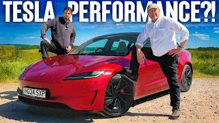 The NEW Tesla Model 3 Performance Is Finally The Car It Should Have Been [upl. by Dnalsor]