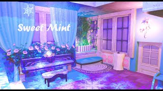 FF XIV Cottage Tour Sweet Mint Coeurl Mist Ward 7 Plot 43 [upl. by Gnemgnok]