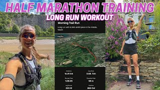 Half Marathon Training Workout  15km with race pace [upl. by Nayr497]