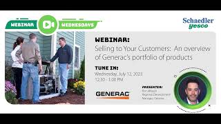 An Overview of Generacs Portfolio of Generator Products  Webinar Wednesdays [upl. by Names]