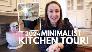 Minimalist amp Organized Home Kitchen 2024 [upl. by Irodim603]