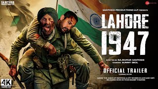 Lahore 1947  Trailer 2024  Sunny Deol Amir Khan Shilpa Shetty Preity Zinta Rajkumar Santoshi [upl. by Seamus]