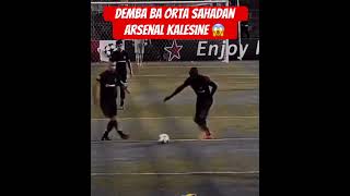 Demba ba santradan Arsenal kalesine vuruyor [upl. by Eimaj]