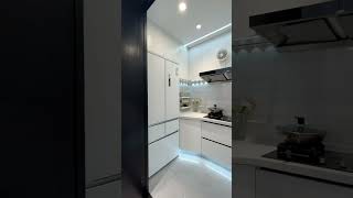 Modern minimalist kitchen kitchen kitchencabinet interiordesign home kitchendesign cabinet [upl. by Gut]