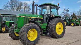 1988 John Deere 4050 4WD Tractor  21406 [upl. by Licht]