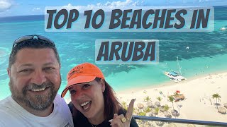 BEST BEACHES IN ARUBA  TOP 10 VACATION BEACHES Where to Beach in Aruba [upl. by Lenahtan17]