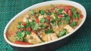 Thai Red Chicken Curry Recipe [upl. by Ayomat]