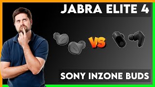 Jabra Elite 4 vs Sony Inzone Buds Comparison [upl. by Dett]