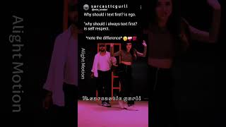 note the difference🥱❤️‍🩹💯sarcasticgurll misssanskari funnymemes ytshorts viralshorts dance [upl. by Evelina318]