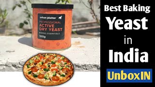 Best dry yeast in india l Urban Platter Bakers Active Dry Yeast unboxing [upl. by Atekal]