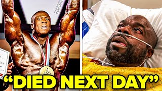 Bodybuilders That Died 1 Day After Winning Mr Olympia [upl. by Erastatus]