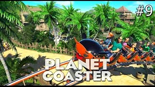 Planet Coaster Land Of Merryweather  Ep 9  Pirates  Building a Kiddie Coaster [upl. by Adihsaar]