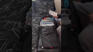 Tomtoc Travel Backpack 40L travelvlog travel foryou explore youtubeshorts edc [upl. by Onifled]